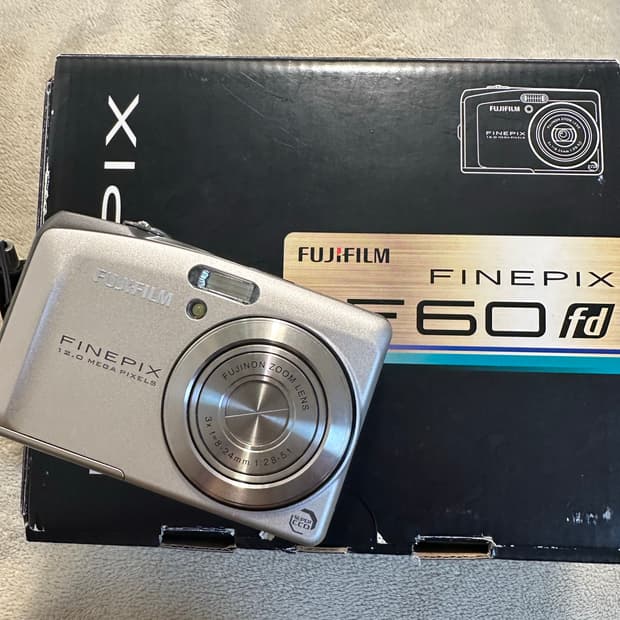 *채인디카 박스셋* 후지필름 파인픽스 f60fd