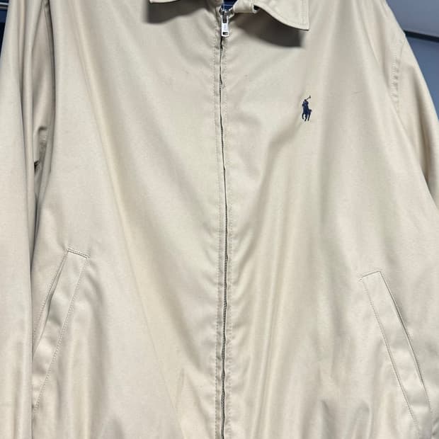폴로 바이스윙 자켓 베이지