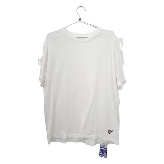 휴먼메이드 화이트 반팔티 XL