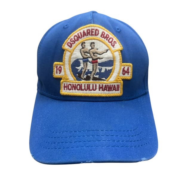 디스퀘어드 브로스 하와이 볼캡