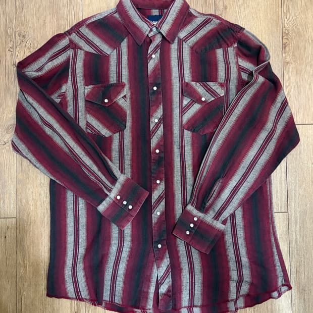 XL) 랭글러 웨스턴 셔츠