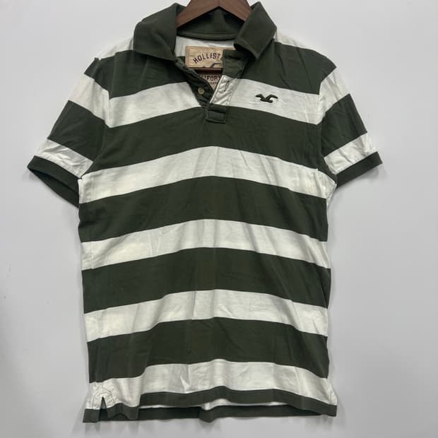 HOLLISTER 줄무늬 카라티 