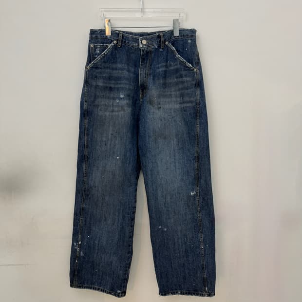 빈티지 커브 데님