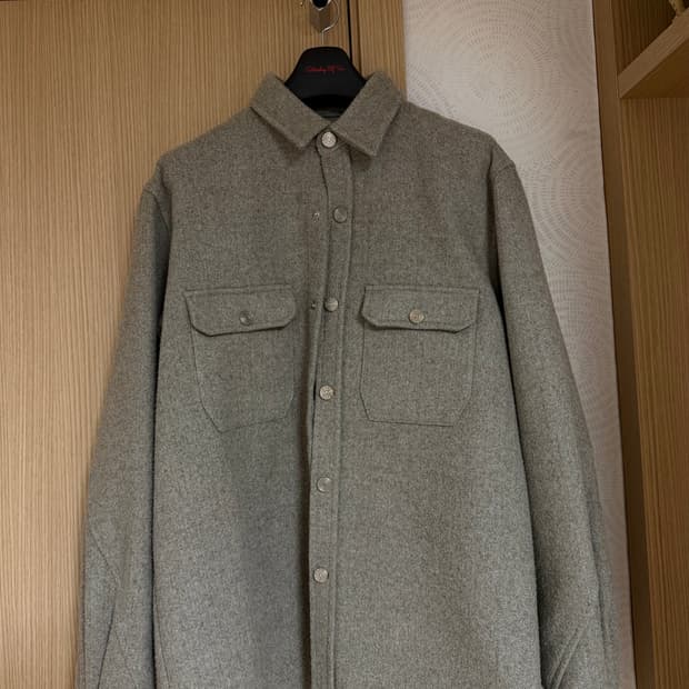 Stu 22fw 셔츠 자켓 L (새상품 컨디션)