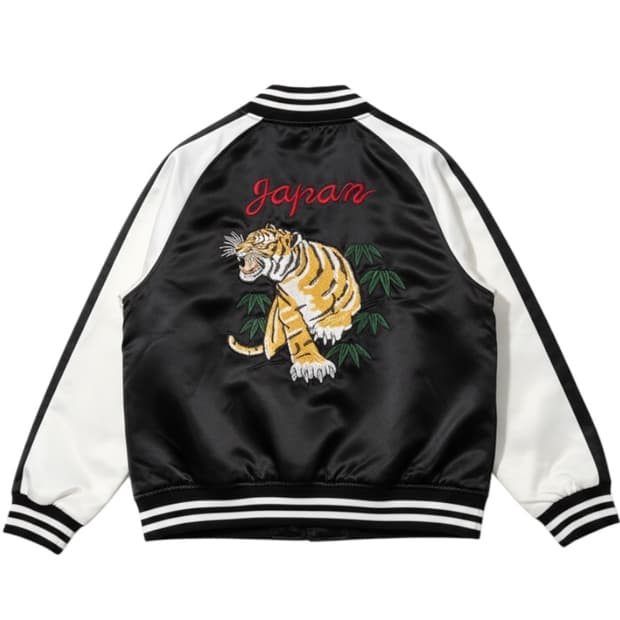 Vintage Oriental Tiger Overlock Sukajan