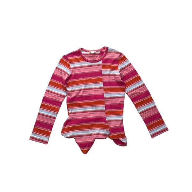 stripe long sleeve tee