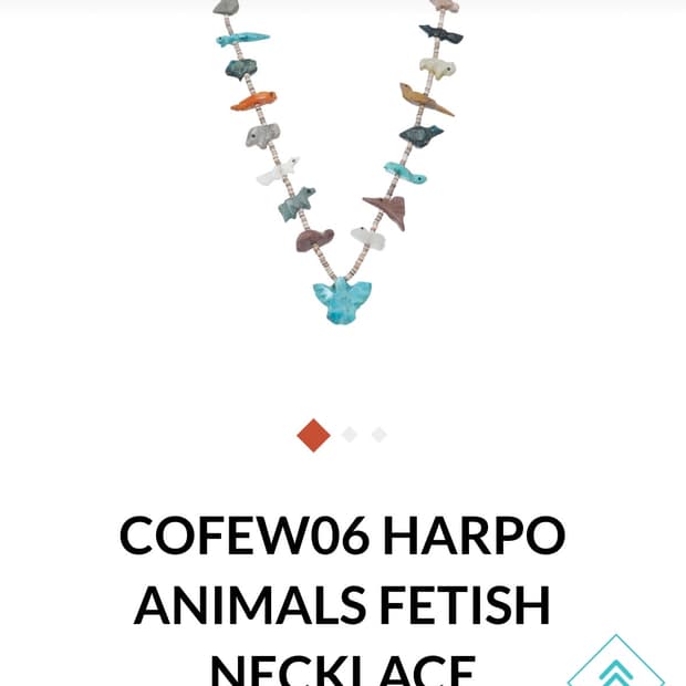 아르포파리 harpo paris 터키석 목걸이