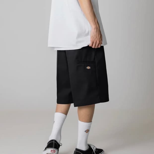 디키즈 42283 루즈핏 워크쇼츠 Black 28