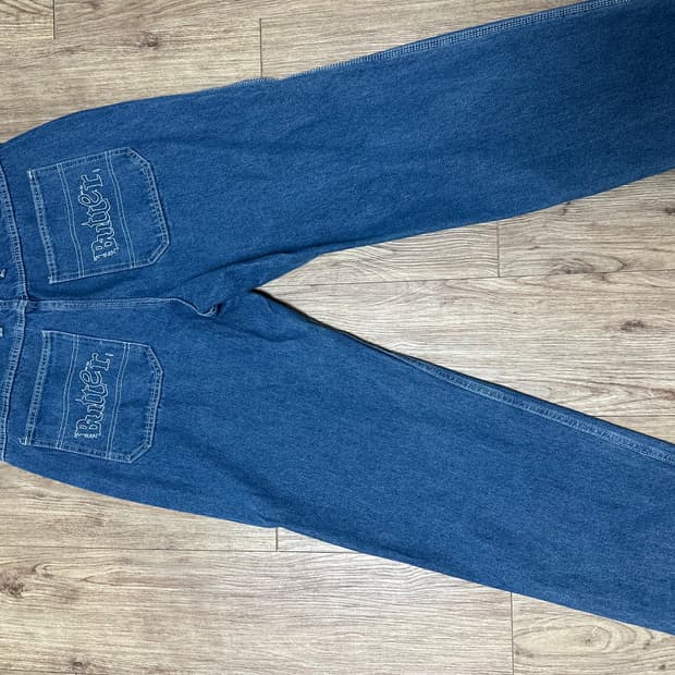 버터굿즈 데님팬츠 상태매우굿