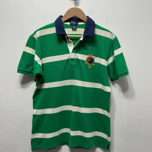 랄프로렌 폴로 셔츠 남성 미국 빈티지 반팔 XL 실측 