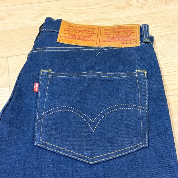리바이스 빔즈 슈퍼와이드 린진스 34 x 32 보관만 한 상품
