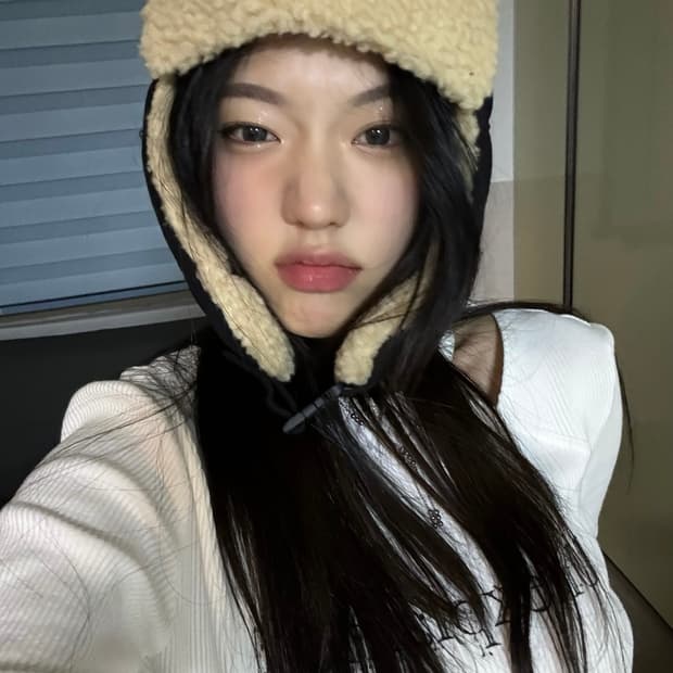 양털모자 군밤모자