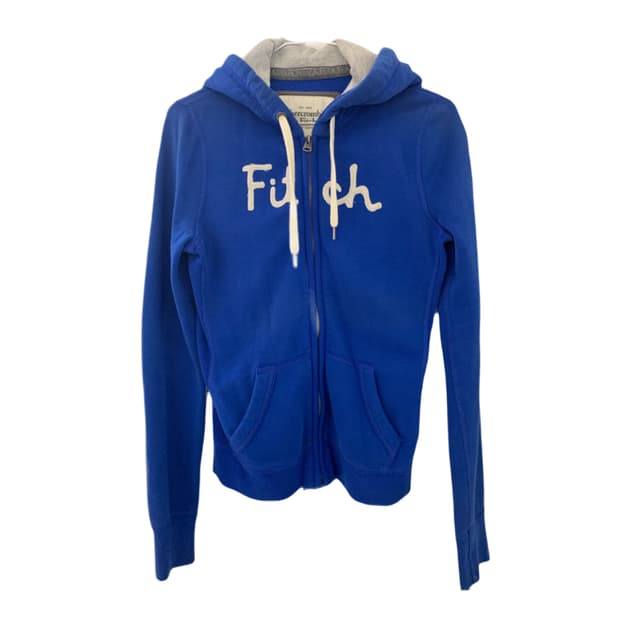 아베크롬비 fitch 블루 후드집업