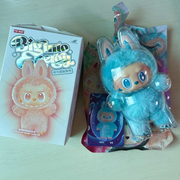 라부부 하이라이트 희망 + 투명케이스