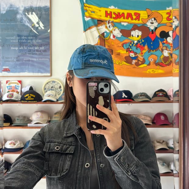 슈프림 빈티지 캡