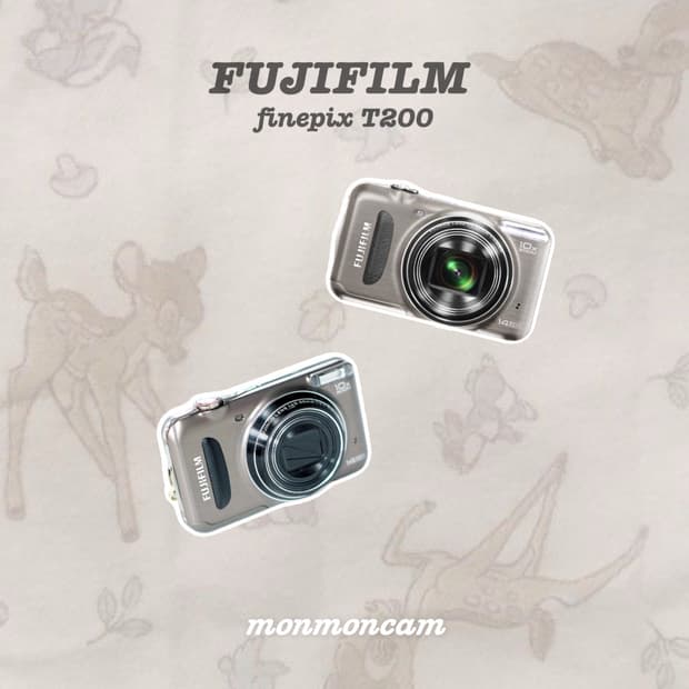10배줌🤍 후지필름 파인픽스 t200 실버 finepix 디카