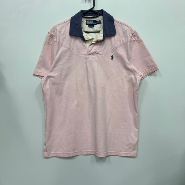 폴로 핑크 카라티
