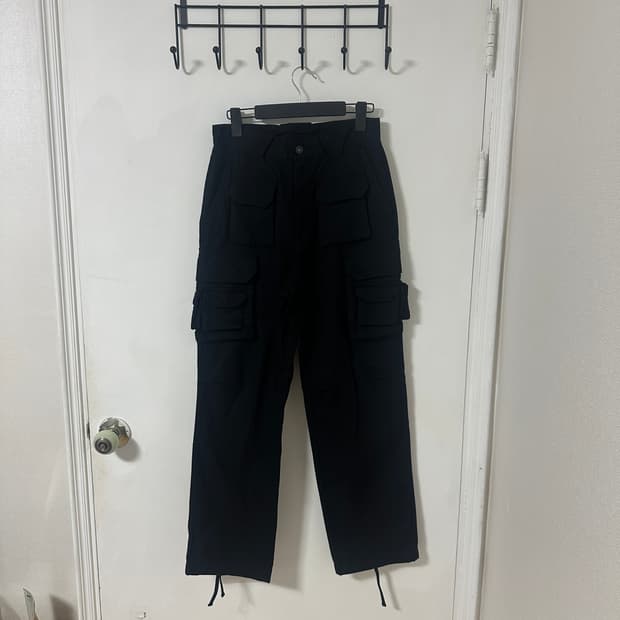78(28-30)스펙테이터 헨리코튼 피셔맨 카고팬츠 블랙