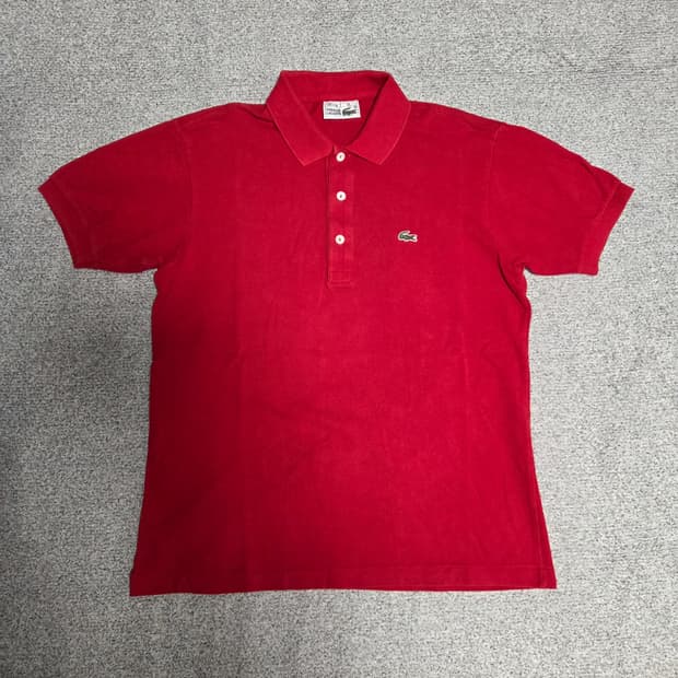 Lacoste 카라넥 반팔 티셔츠 M(95)