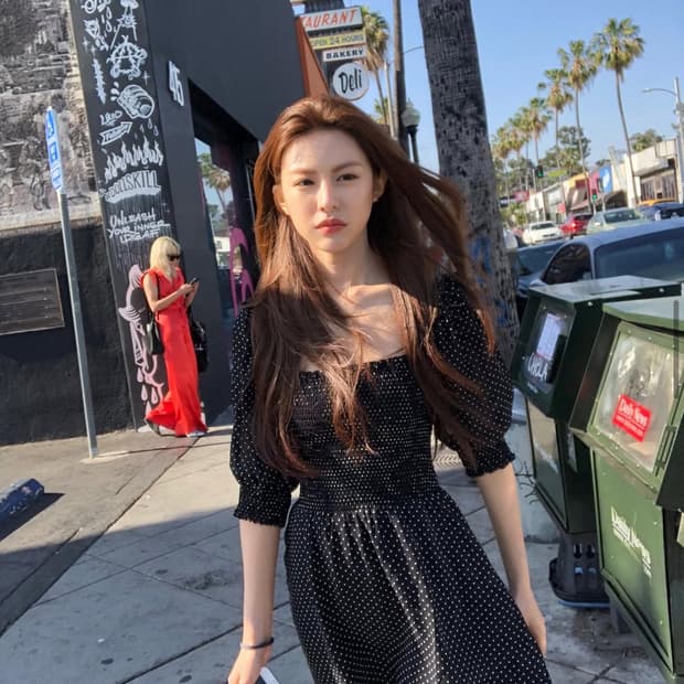 Reformation Elle smoked dress