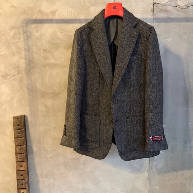 올리버 스위니 트위드 자켓 슬림100