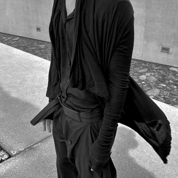 라프시몬스 05AW 더블 벨트