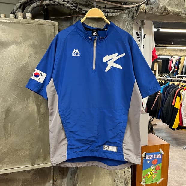 마제스틱 17 wbc 국대 웜업 블루 100 #csz1470