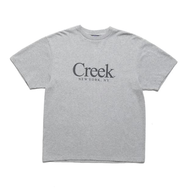Creek 크릭 뉴욕 한정판 티셔츠 새상품 그레이