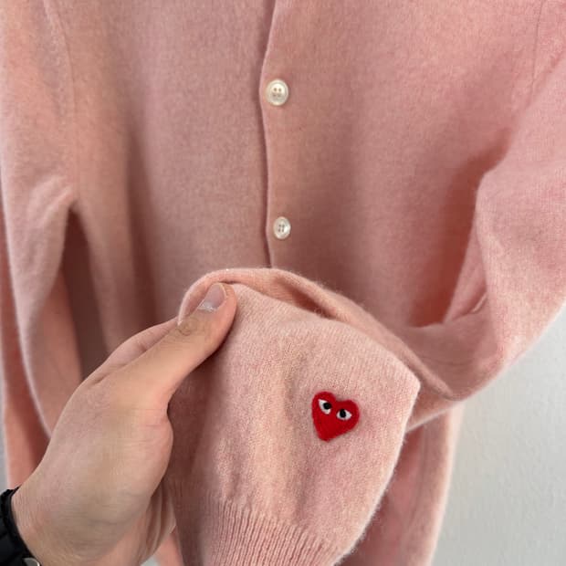 꼼데가르송 꼼데가르송가디건 꼼데가디건 꼼데가르송니트 가디건