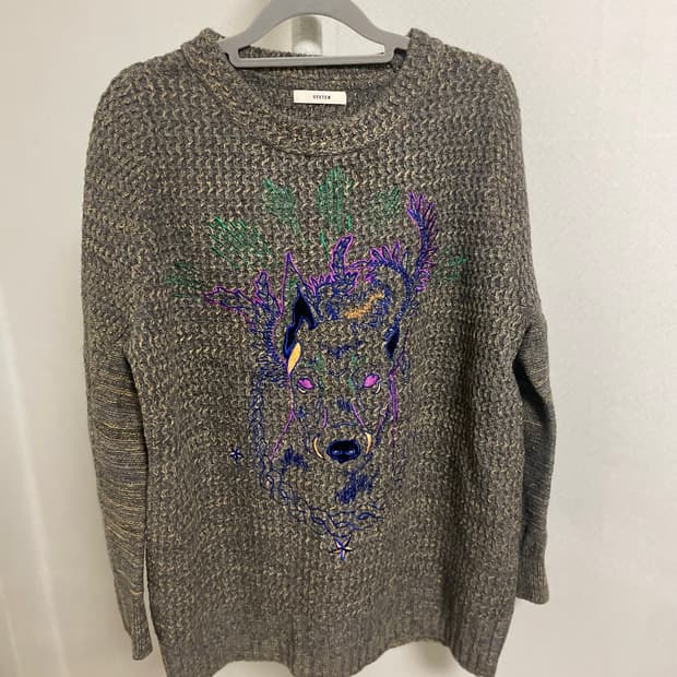 시스템 라운드 넥 울니트