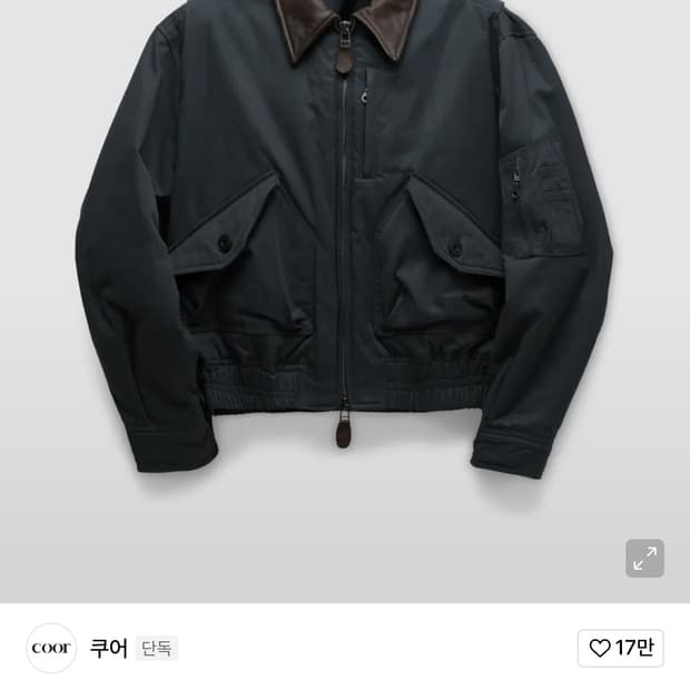 [급처] 레더 카라 MK-3 플라이트 점퍼