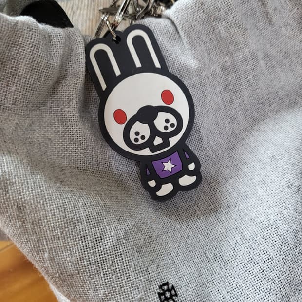 베이프 토끼 마일로 키링