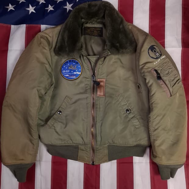 밀리터리 미공군 TAPE B-15C 항공자켓