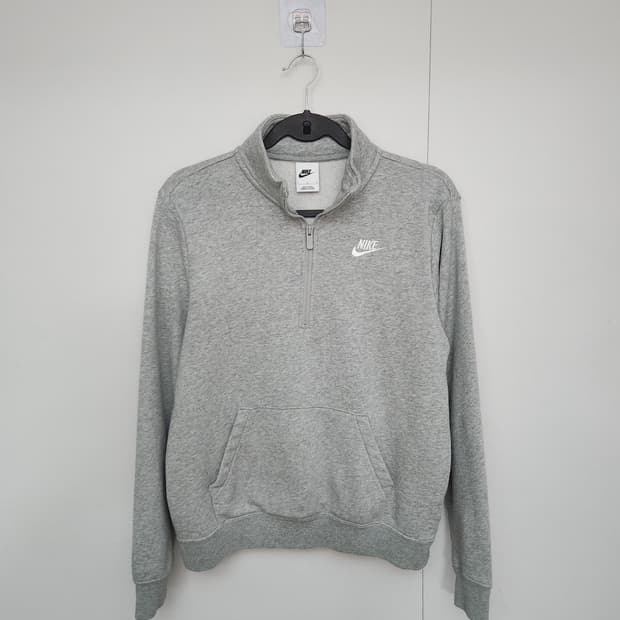 나이키 반집업맨투맨 하프맨투맨 100