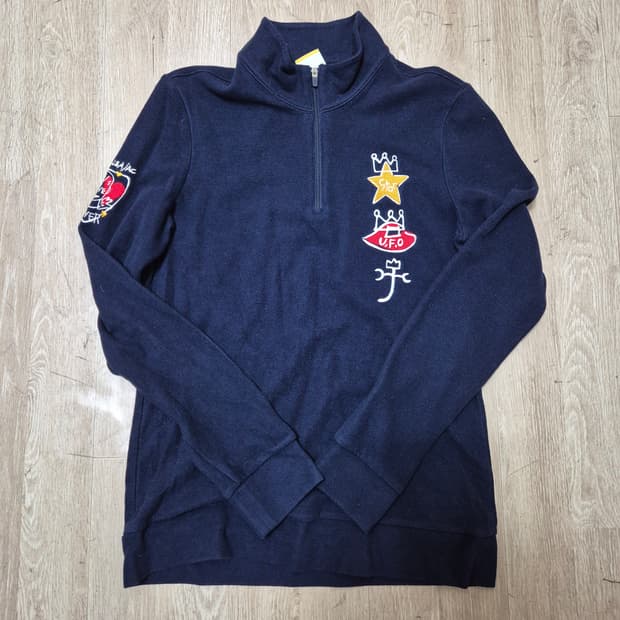 까스텔바작 여성 골프웨어 반집업 니트 S(90)