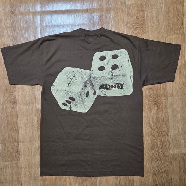 [L] 트래비스 스캇 캑터스잭 AK 스튜디오 잭보이즈2 반팔 티셔츠 샘플