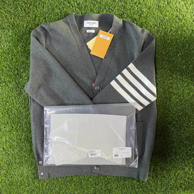 톰브라운 밀라노 스티치 가디건