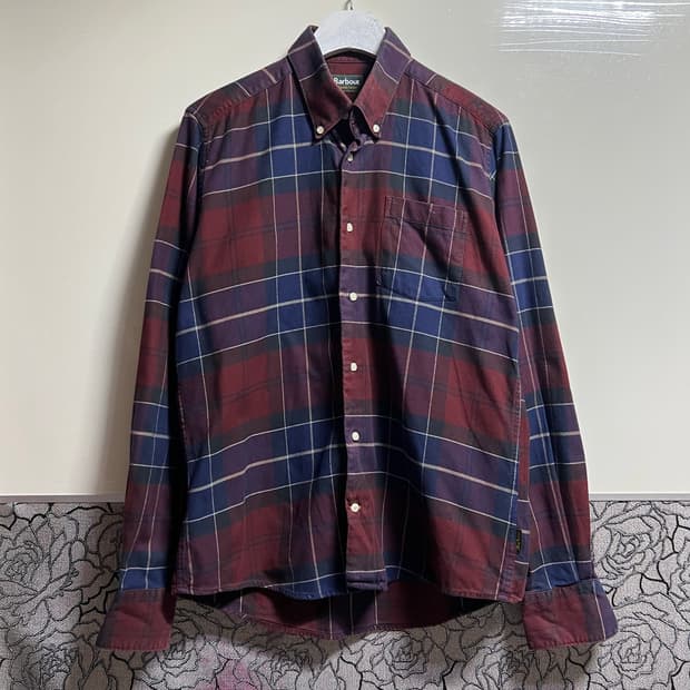 Barbour 바버 테일러핏 체크 셔츠