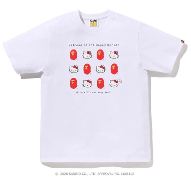 판매)베이프 산리오 콜라보