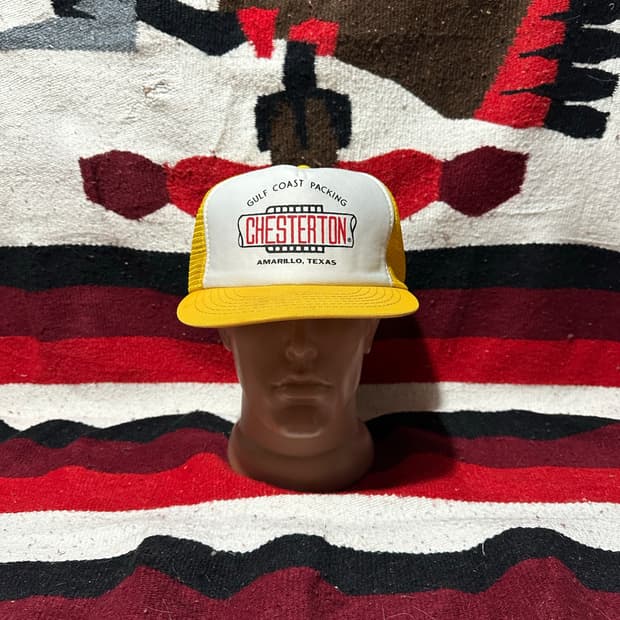 [빈티지] •Chesterton Trucker Cap.CA21
