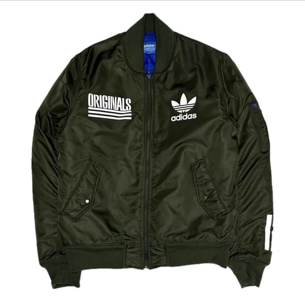 105] 아디다스 카키 MA-1