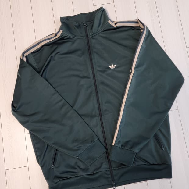 아디다스 집업 저지 BB 트랙탑 - 쉐도우그린 IN1001 사이즈100(