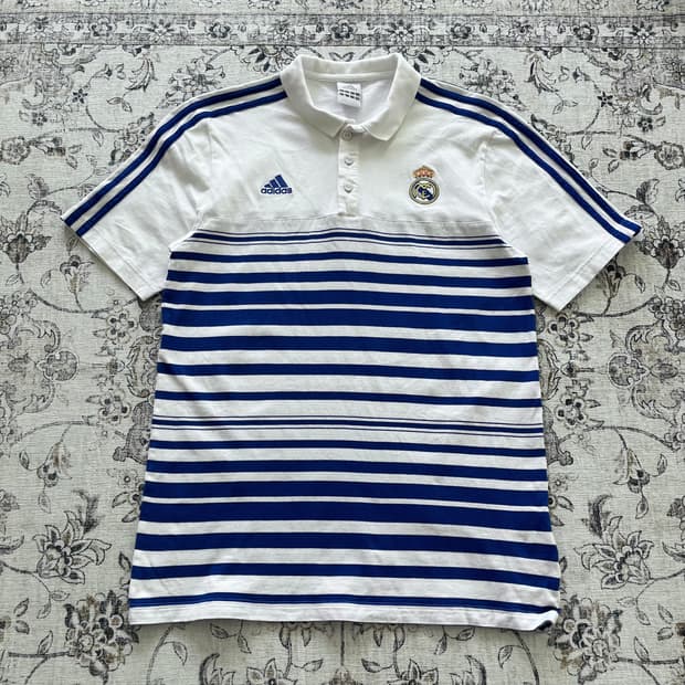 아디다스 레알 마드리드 카라 티셔츠