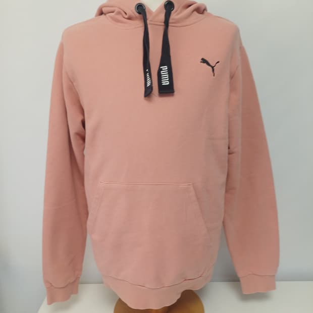 [PUMA] 푸마 로고 후드티 (M사이즈/인디핑크)