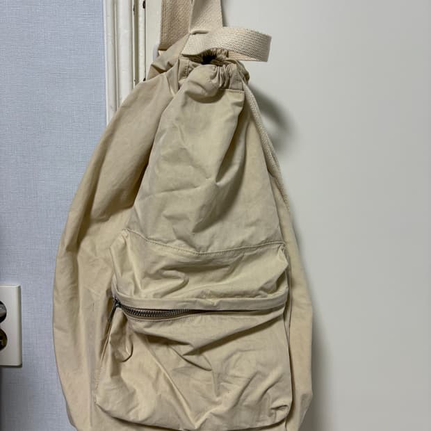 보세 가방 아이보리