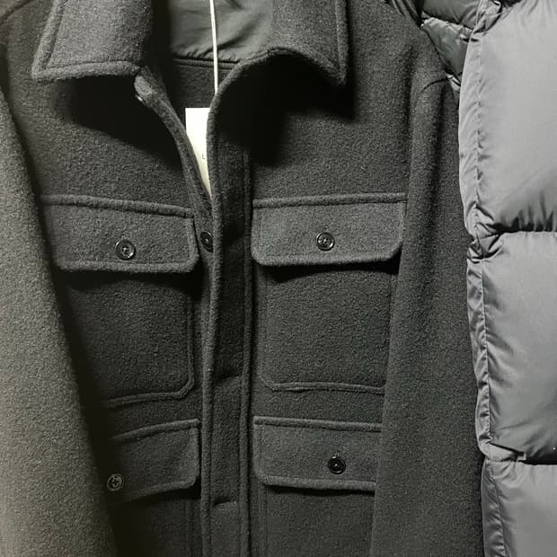 (44)르메르 헌팅자켓 블랙 