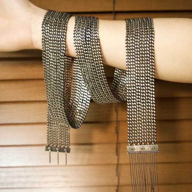 디올 옴므 dior homme strip 04ss 시즌 벨트