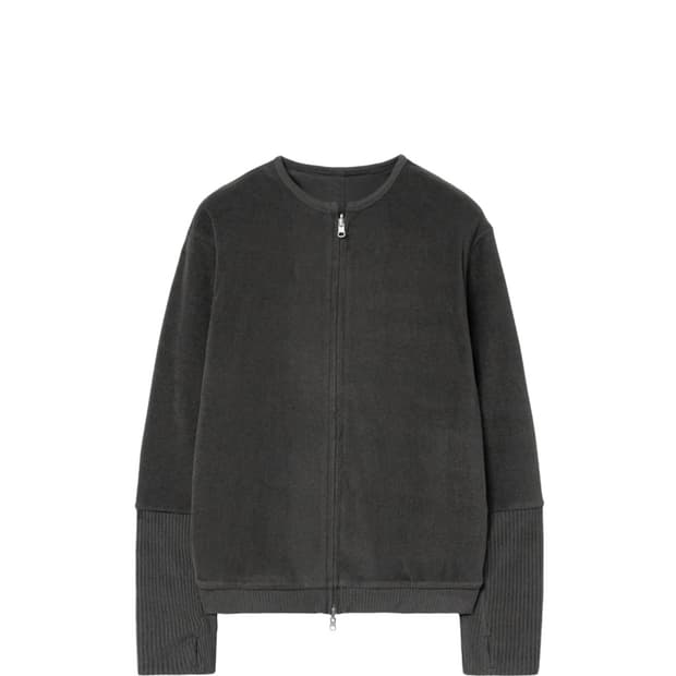 해칭룸 Reversible Layer Cardigan Charcoal 4