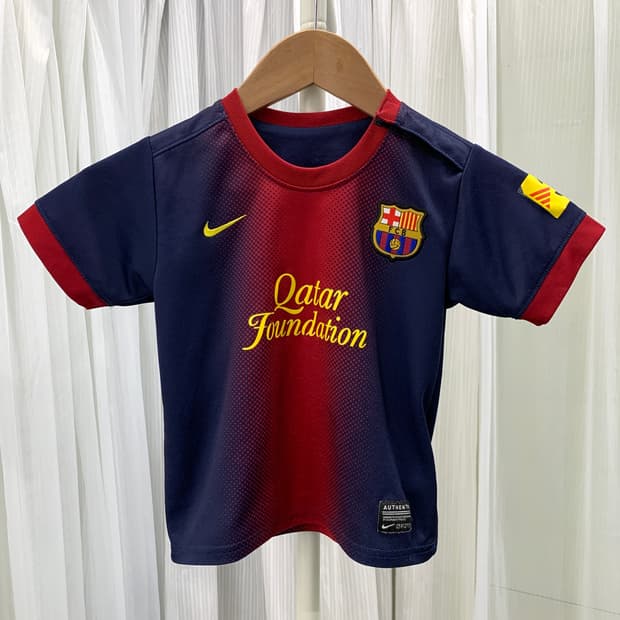 나이키 NIKE 바르셀로나 유니폼 키즈 반팔 상하 세트 1577