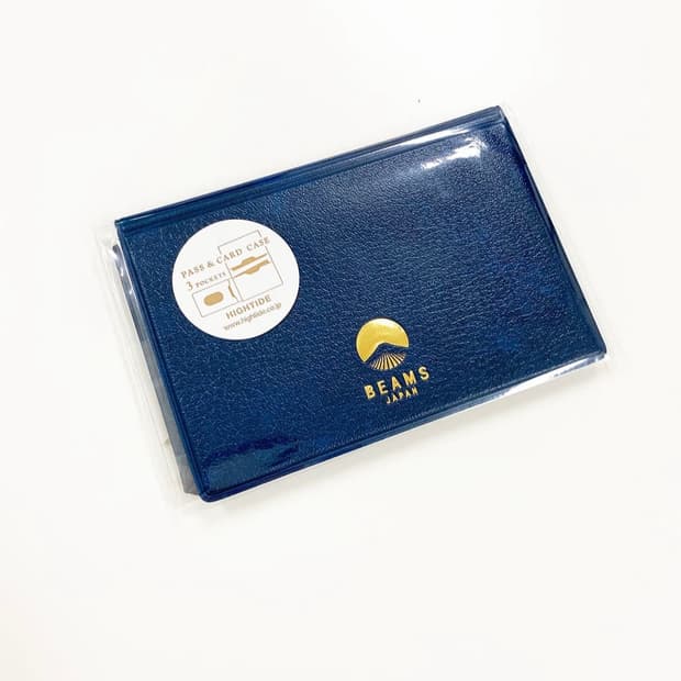 빔즈x하이타이드 카드 지갑 블루